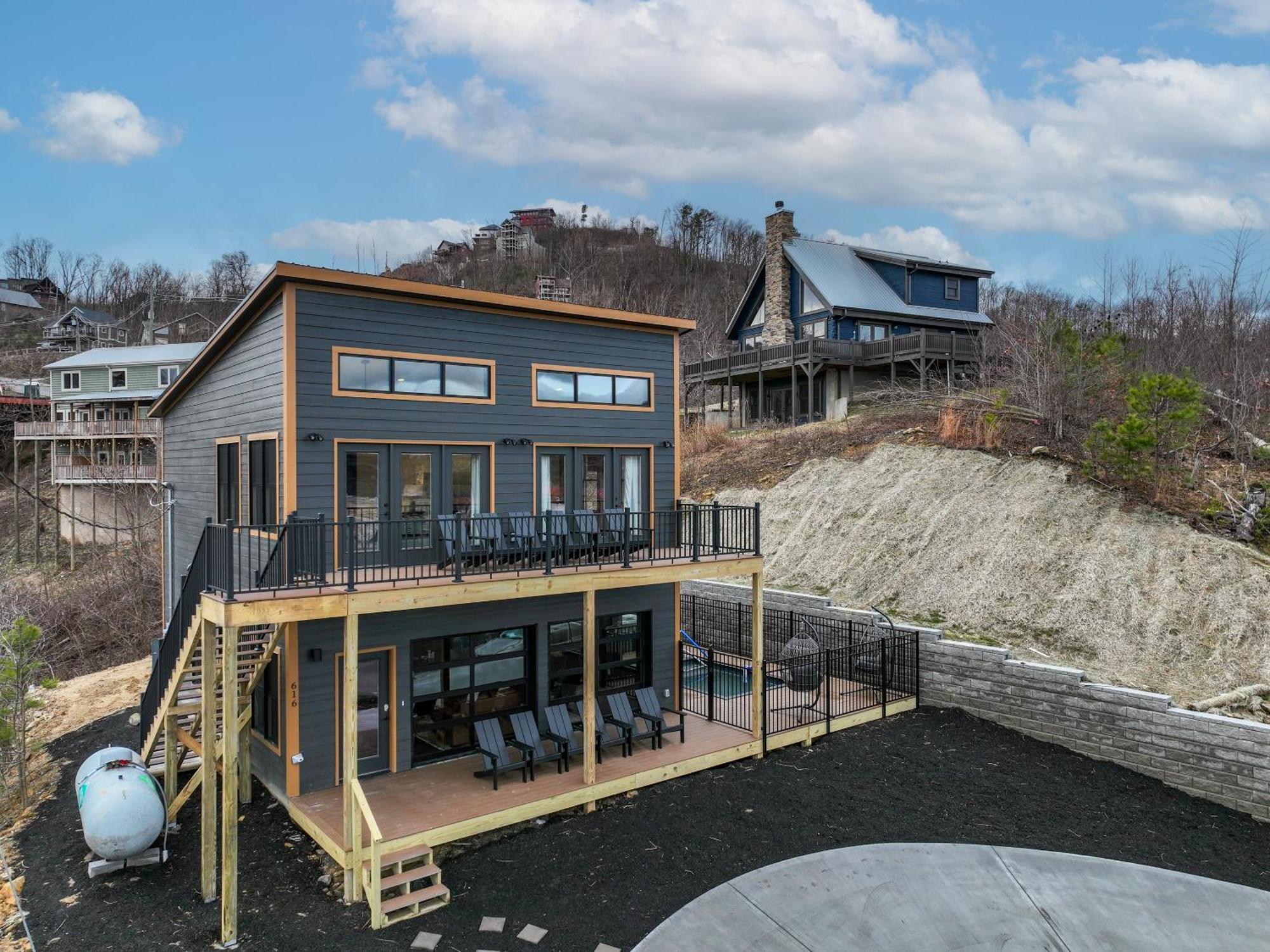 Mountain Mermaid Villa Gatlinburg Exterior foto
